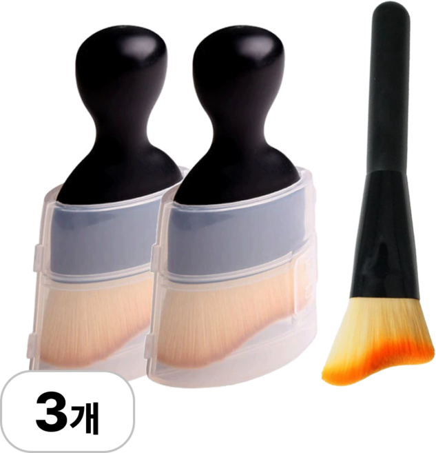 로멀리 실내 세차 모니터 키보드 초미세 브러쉬, 3개