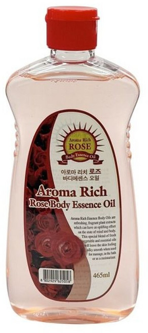 아로마 보습 오일 로즈 에센스 케어 465ml 베이비 로션 바디, 1개