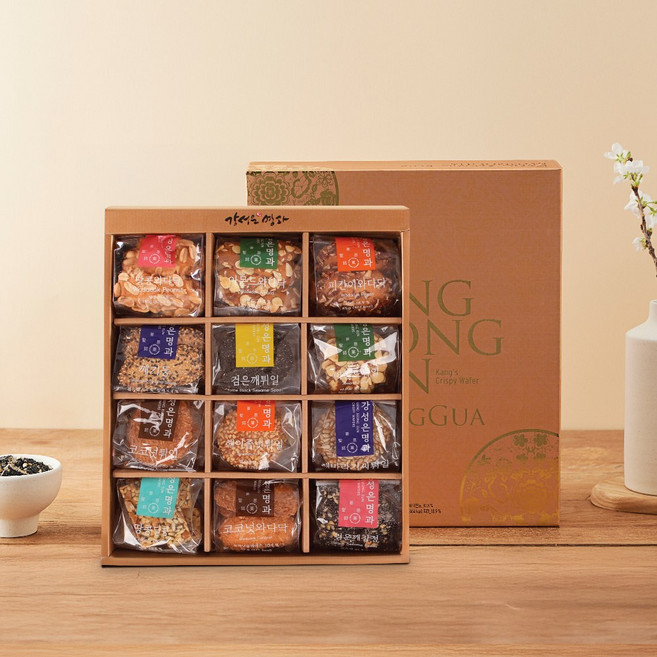 강성은명과 전통 과자 매화세트, 단품, 1세트