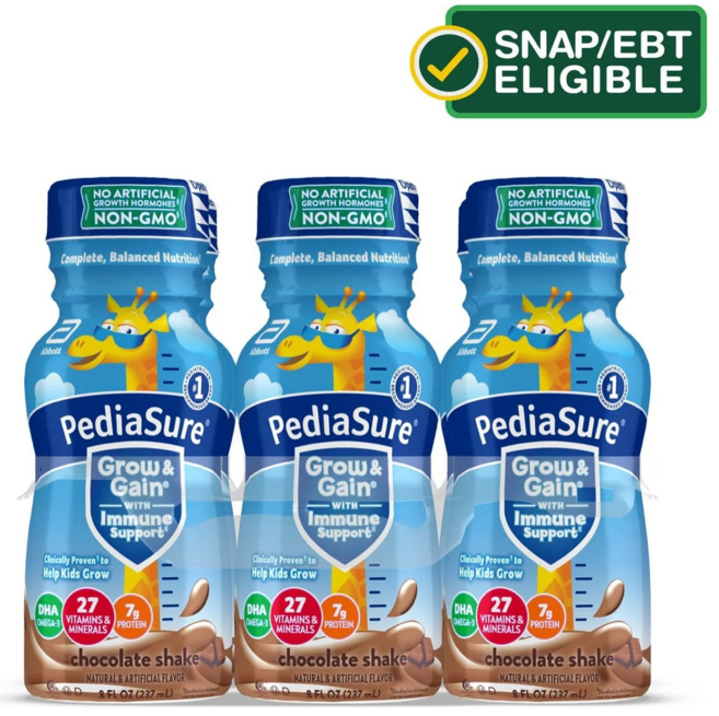 페디아슈어 그로우 & 게인 셰이크 237ml, 초콜릿, 6개