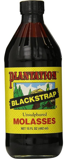 플랜테이션 블랙스트랩 당밀 몰라세스 시럽 442ml Blackstrap Molasses, 444ml, 1개
