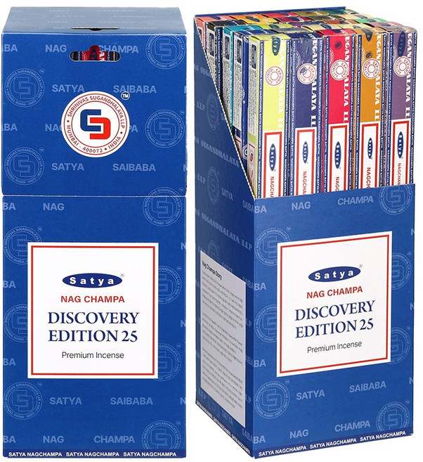 나그참파 인센스 스틱 디스커버리 에디션 25종 세트