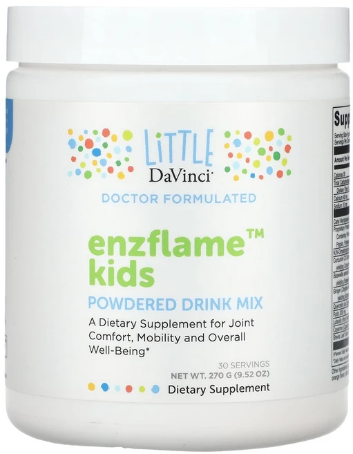 리틀다빈치 Enzflame Kids 파우더형 드링크믹스 9.52 oz (270 g), 1개, 270g - 쿠팡