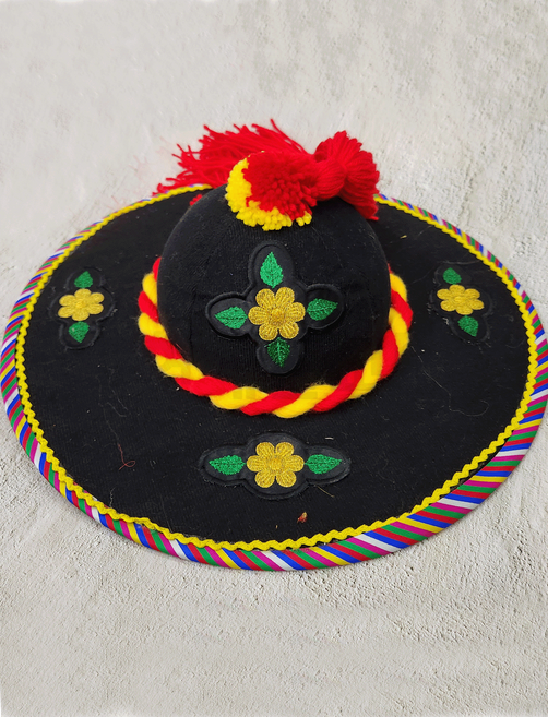 [자수부착형] 벙거지(구능) 대감모자, 1개