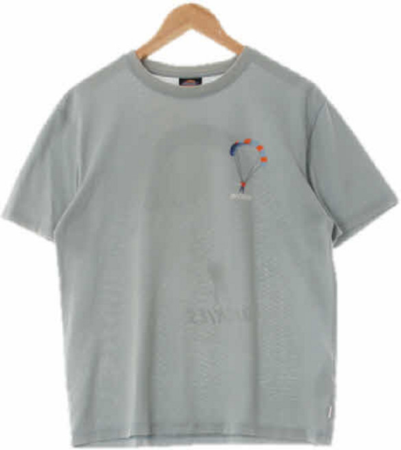 디키즈 1054 파스텔블루 프린팅 면혼방 라운드반팔티 [S] 수지네 구제