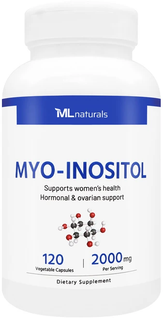 [미국빠른직구] 신제품 마이라이프 내추럴스 미오-이노시톨 2000mg, 1개, 120정 - 쿠팡