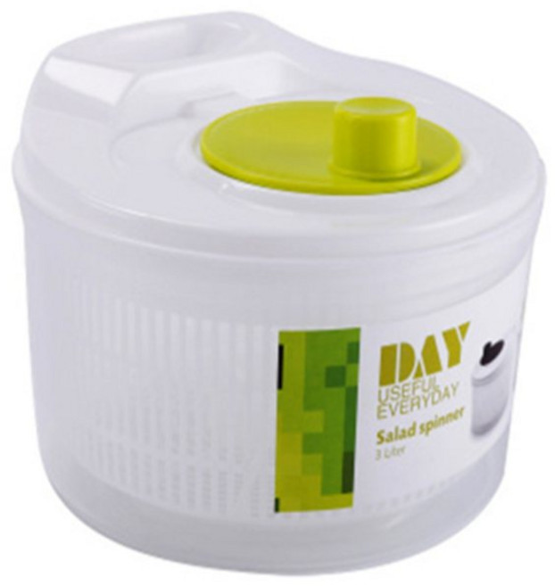 GGRO 채소 세척 야채 탈수기 자동야채탈수기, 그린, 그린, 1개