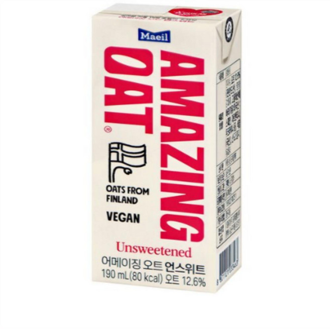 어메이징오트 언스위트, 190ml, 120개