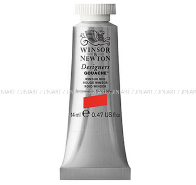 윈저앤뉴튼 디자이너스 수채화 과슈 14ml 낱색 불투명수채화 / 옵션선택, 512 Permanent White