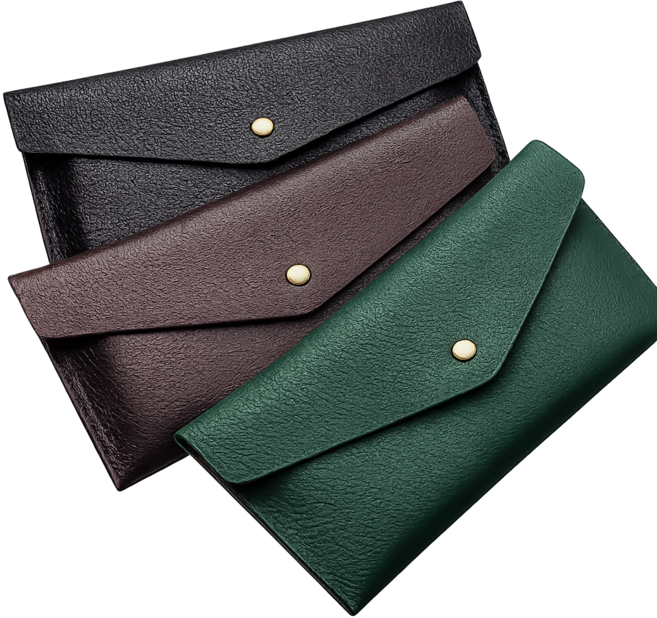 사바나트리 심플 가죽 현금지갑 여행 골프 라운딩 용돈용