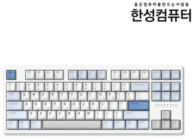 한성컴퓨터 TFG Magnetox 2XL 듀얼 8K 래피드트리거 자석축 게이밍 키보드, 마그네틱축(자석축), TFG Magnetox 2XL 저소음, 그레이레이니
