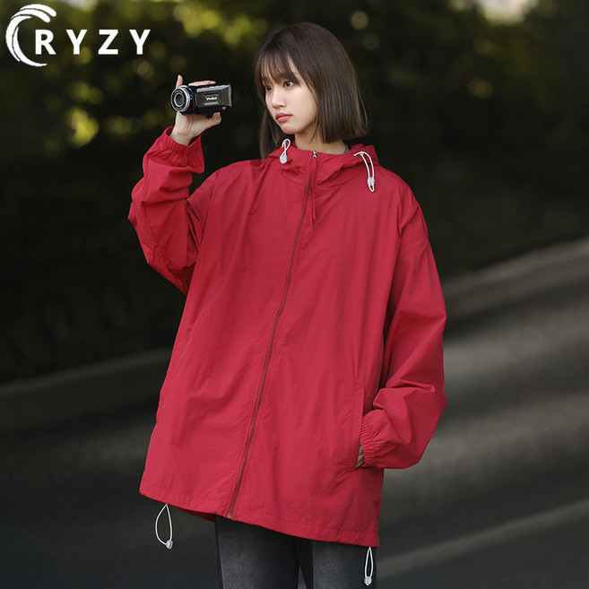 RYZY 防紫外線長袖外套 UPF50 輕薄透氣 男女同款