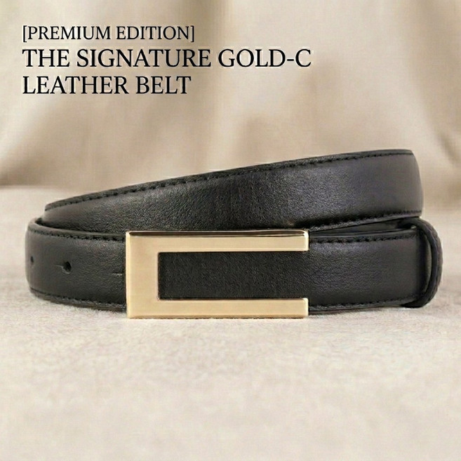 제제이씨 여성 소가죽 청바지 벨트 정장 얇은 벨트 캐주얼 벨트096