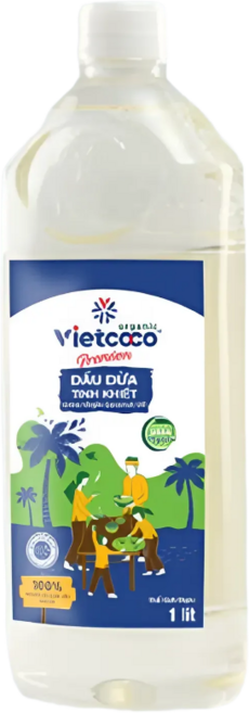 비엣코코 순수 코코넛오일 Vietcoco Dau Dua, 1개, 1L