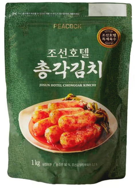 조선호텔 총각김치 2KG, 1개