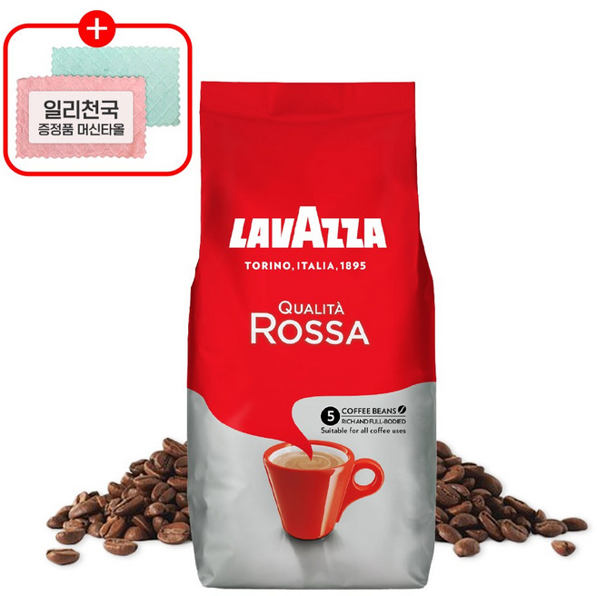 라바짜 퀄리타 로사 로스팅 원두커피, 500g, 1개, 홀빈(분쇄안함)