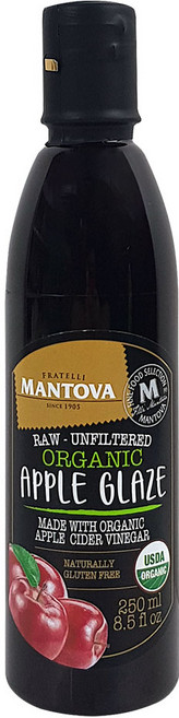 만토바 오가닉 애플 사이다 비니거 글레이즈, 1개, 250ml