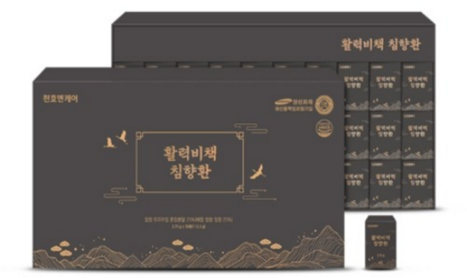 천호앤케어 활력비책 침향환(정품쇼핑백동봉), 3.75g, 30개