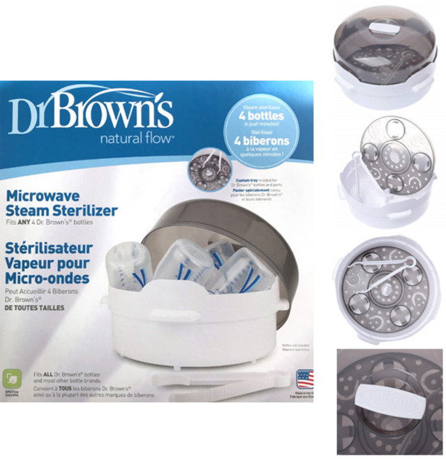 닥터브라운 전자렌지 스팀 젖병소독기