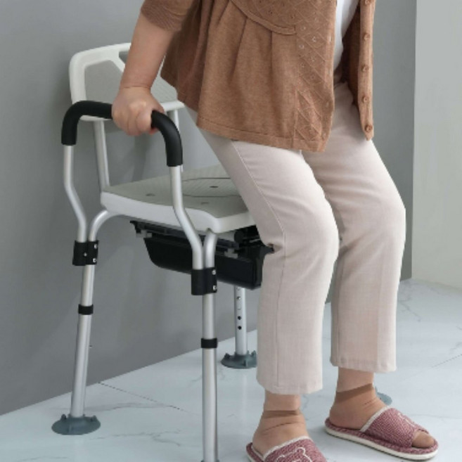 이동식 좌변기 목욕의자 노인변기 간이변기 대변기 변기의자 어르신변기, 1개