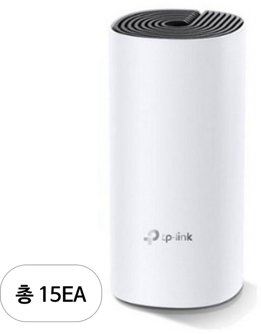 티피링크 AC1200 듀얼 밴드 홈 메시 Wi-Fi 시스템 공유기, Deco E4, 15개