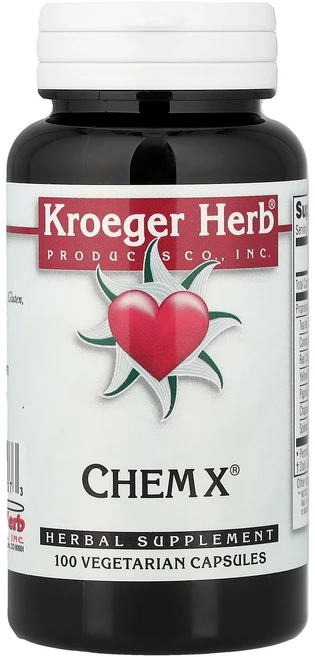 크로거 허브 Kroeger Herb Co Chem X® 베지 캡슐 100정126077원산지:기타, 크로거 허브 Kroeger Herb Co, Chem X - 쿠팡