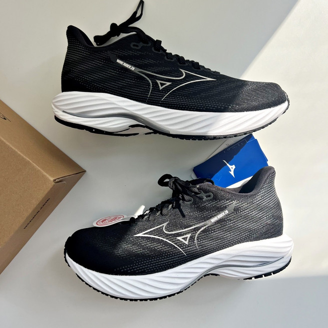미즈노 WAVE RIDER 28 SW 웨이브라이더 슈퍼와이드 발편한 마라톤화 러닝화 조깅화 운동화
