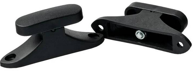 회전식 바이올린 케이스 활 거치대 보우 피팅 ABS 비올라 피들 홀더 탄소 섬유 케이스 2 개, 회전식 바이올린 케이스 활 거치대 보우 피팅, ABS, 1개