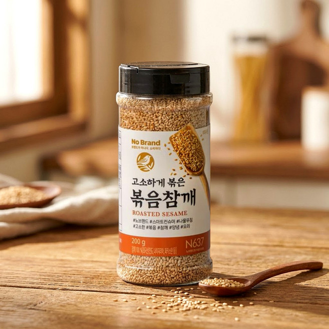 노브랜드 볶음참깨 200g x 2개랜드 볶음참깨 200g x 2개, 2개