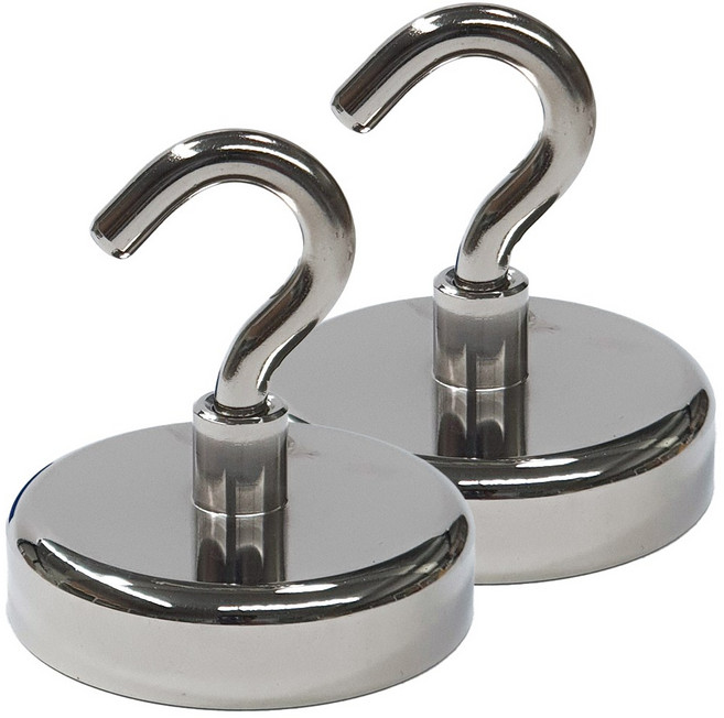 케이디 네오디움 초강력 고리자석 대형 초대형 25 - 60 mm, 2개, 48mm, 82kg