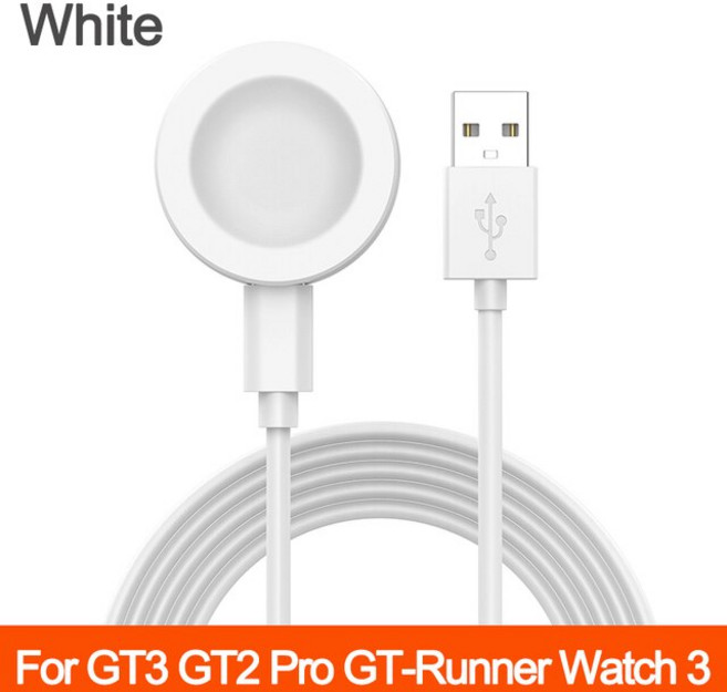 화웨이 워치용 휴대용 USB 충전 도크 GT GT2 GT2e GT3 워치 피트 워치 3 아너 밴드 6 7 매직 2 용 마그네, 1개