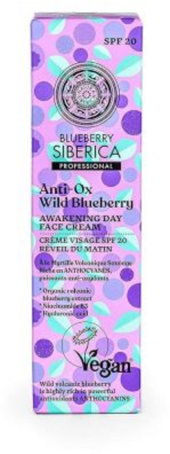 Natura Siberica 야생 블루베리 각성 데이 페이스 크림, Awakening Day Face Cream, 1개