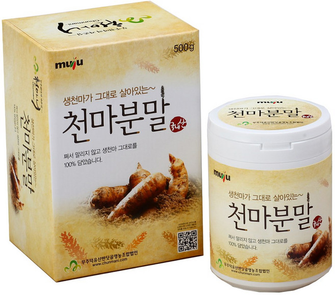 [천마니 공식몰] 무주 천마 분말 100%, 500g, 1개