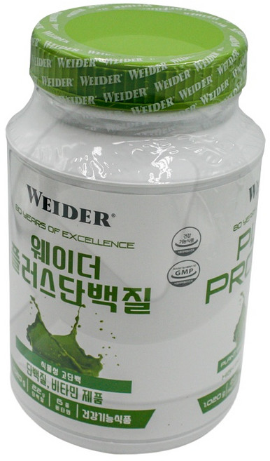 웨이더 플러스 단백질 녹차라떼맛 1020g 프로틴 코스트코, 1개