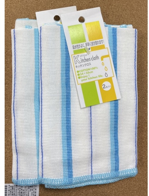 marna 日本製 100%純棉 廚房吸水抹布 2入組, 1個