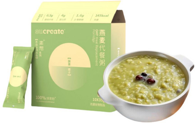 귀리 밀기울 고섬유질 오트밀 스틱 말차 코코넛 맛 350g 1개