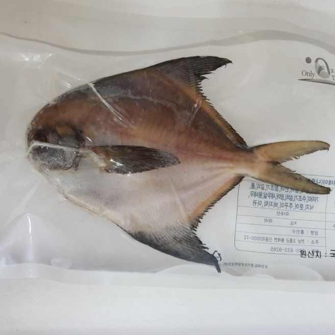 홍지수산 병어 1마리 손질 냉동 반건조 손질냉동생선 제수용 선물용 생선세트, 1개, 300g 이상 병어