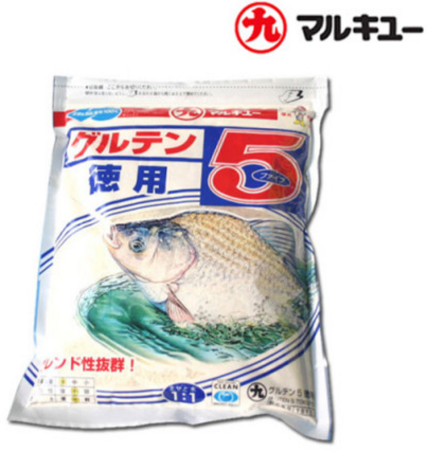 마루큐 글루텐 5 덕용 낚시용품 낚시떡밥, 선택완료, 1개