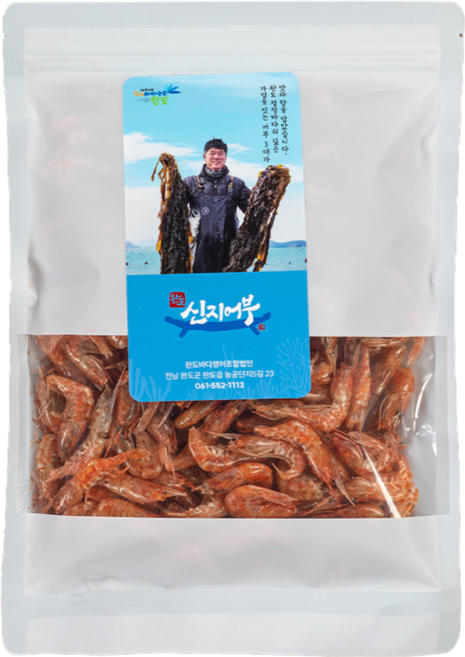 신지어부가 산지직송 완도산 건 꽃새우 120g, 건꽃새우 120g, 1개