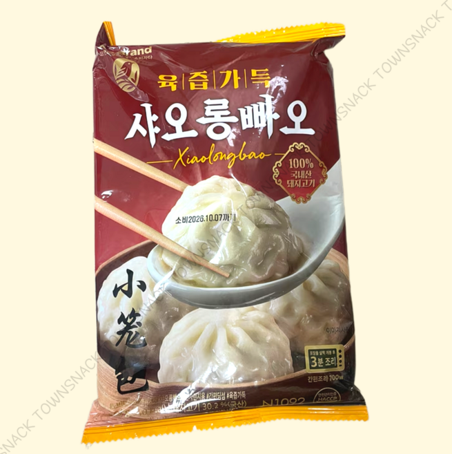 육즙가득 샤오롱 빠오, 180g, 3개