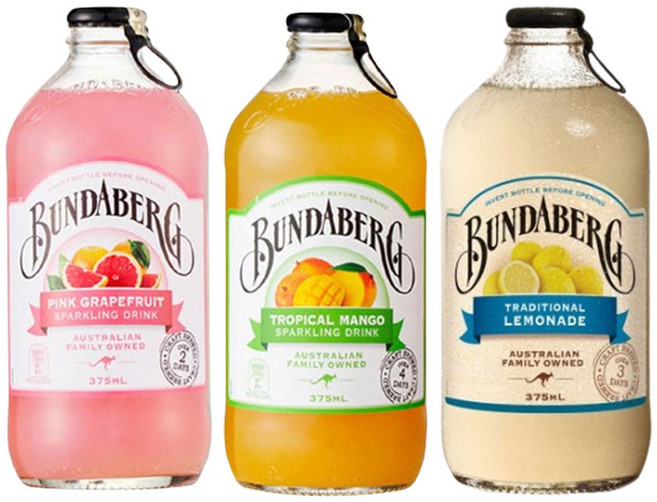 분다버그 3종 믹스팩 (핑크자몽 4병 망고 4병 레몬에이드 4병), 12개, 375ml