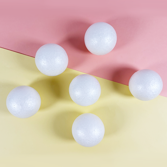 스티로폼 우드락 공 50mm 6개입, 단품, 단품