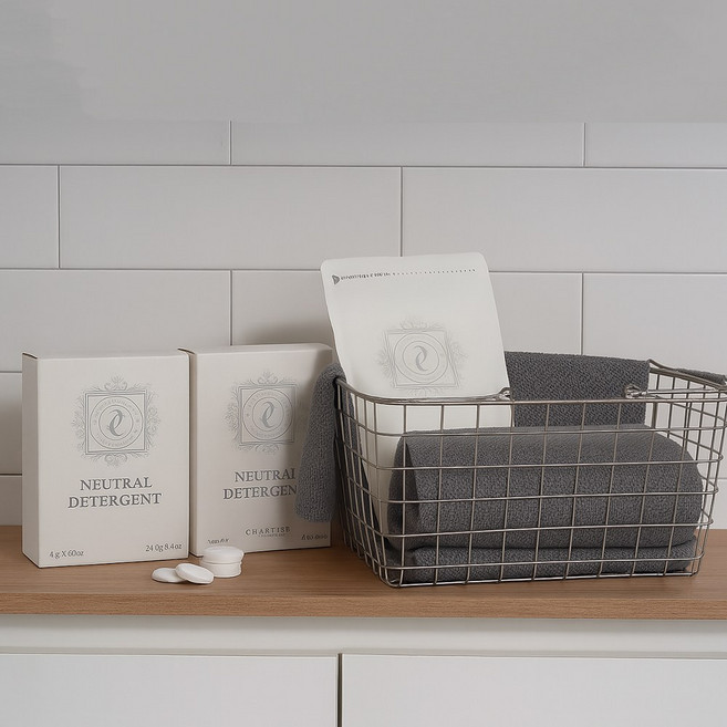 샤르띠에 중성 드라이 세제 60개입, 1개, 240g