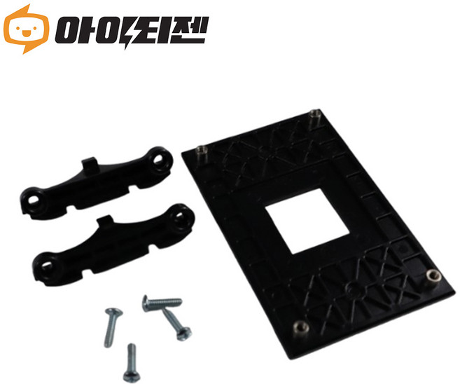 AM4 백플레이트 AMD 가이드 CPU 쿨러 브라켓, 1개