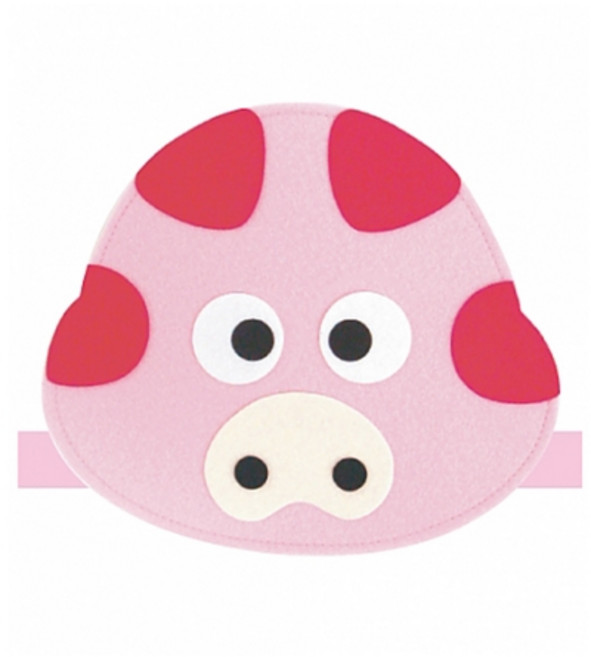 미지쇼 역할놀이머리띠 돼지 1개입 신축성