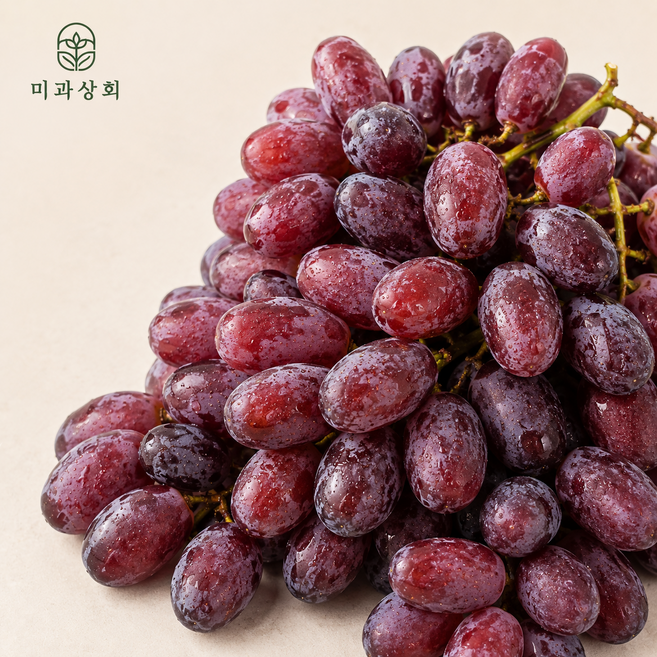 [미과상회] 씨없는 고당도 적포도 아삭하고 달콤한 과일, 1박스, 1.5kg