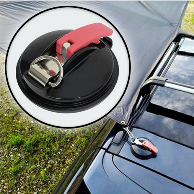 미라클다인 자동차덴트 문콕 외형 복원 자동차 문짝 찌그러짐 유리판 흡착기 도구 키트, BLACK, 1개