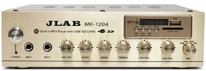 JLAB 160W 2채널 로우타입앰프 MK120A