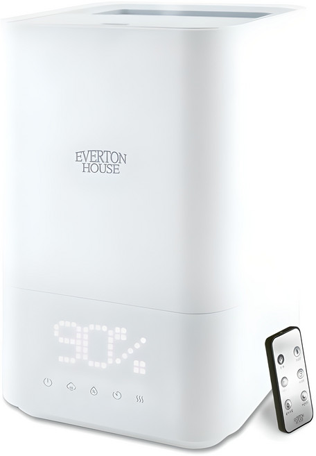 에버튼하우스 복합식 가열식 가습기 5L, EHRN-BH76242B, 화이트 + 그레이