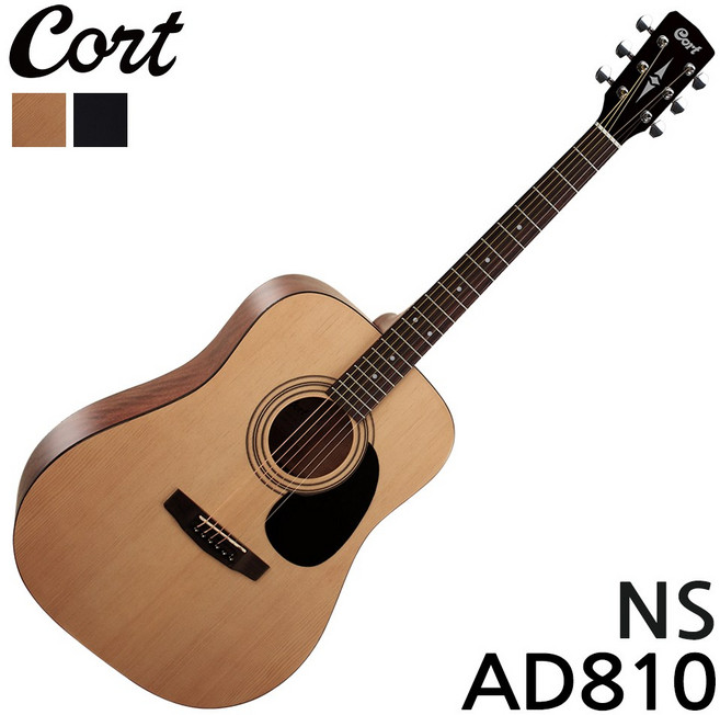 콜트 AD810 입문용 초보자용 통기타 / CORT AD-810, 1세트, NS (무광)
